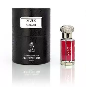 Аят, Мускусный сахар, духи в масле, 12 мл, Ayat Perfumes
