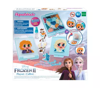 Aquabeads, Frozen 2, набор бусин для творческой игры, 1000 бусин, 31369