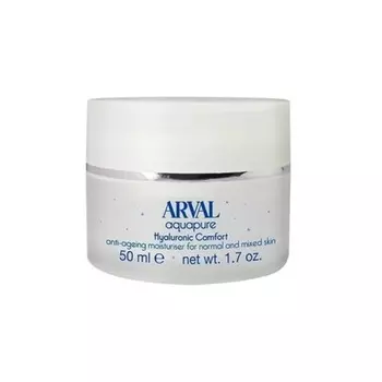 Aquapure Hyaluronic Comfort Антивозрастной увлажняющий крем 50 мл, Arval