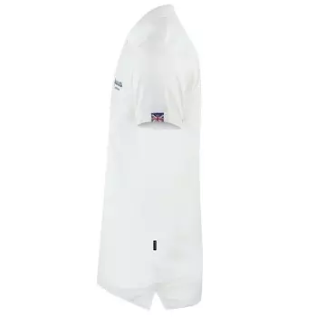 Aquascutum Элегантная мужская рубашка-поло из хлопка, белый