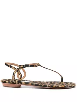 Aquazzura босоножки Almost Bare, нейтральный цвет