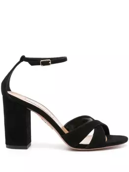 Aquazzura босоножки Divine 85, черный