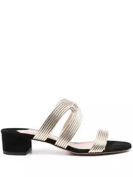 Aquazzura босоножки Essencia 40, золотой