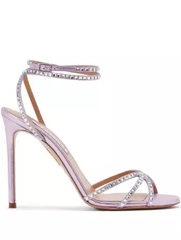 Aquazzura босоножки Last Dance 105, фиолетовый