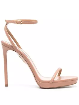Aquazzura босоножки Olie 120, розовый