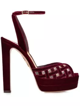 Aquazzura босоножки Romance 130, красный