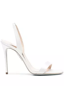 Aquazzura босоножки So Nude 110, нейтральный цвет