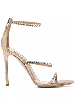 Aquazzura босоножки Tequila 105, золотой
