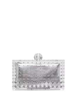 Aquazzura клатч Tequila, нейтральный цвет