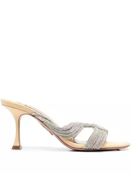Aquazzura мюли Gatsby 75, белый