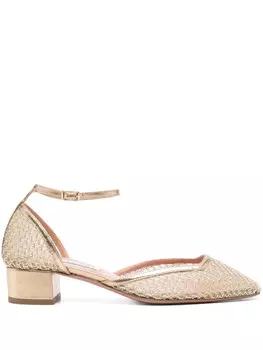 Aquazzura туфли Asha 35, желтый