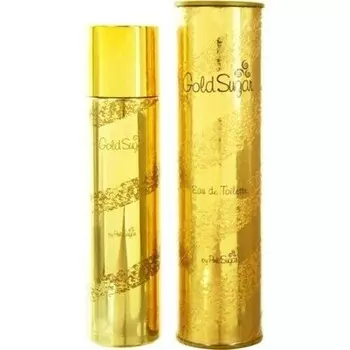 Aquolina Gold Sugar Perfume 3.4oz 100ml EDT Spray Sealed Discontinued Rare