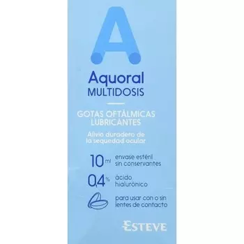 Aquoral Gts Oftalmicas 10 мл мультидоза Esteve