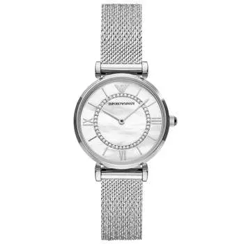 Ar11319 часы gianni t bar Emporio Armani, серебряный