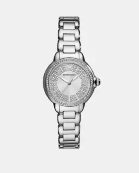 AR11632 стальные часы Emporio Armani, серебряный