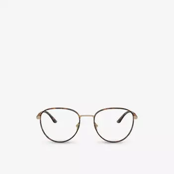 Ar5137j очки в стальной оправе фантос Giorgio Armani, желтый