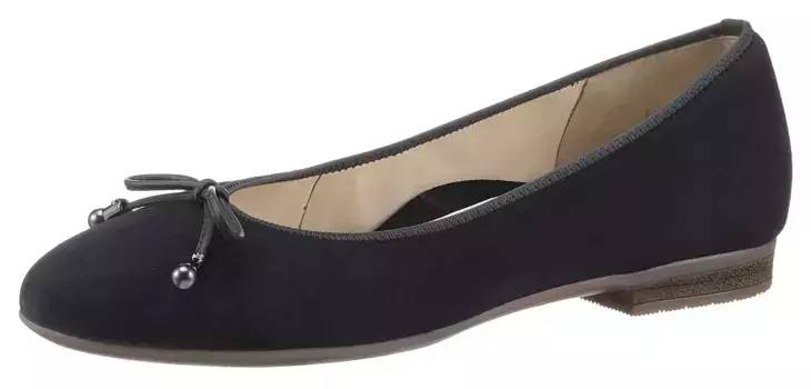 Ara ballerina "SARDINIA", лоферы, праздничная обувь, деловая обувь с элегантным бантом, синий