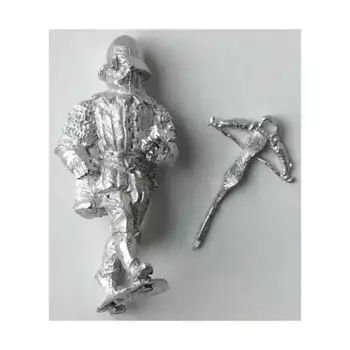Арбалетчик в шлеме-котелке — Продвижение №1, Historical Miniatures - Teutonic Knights - Loose Miniatures (25mm)