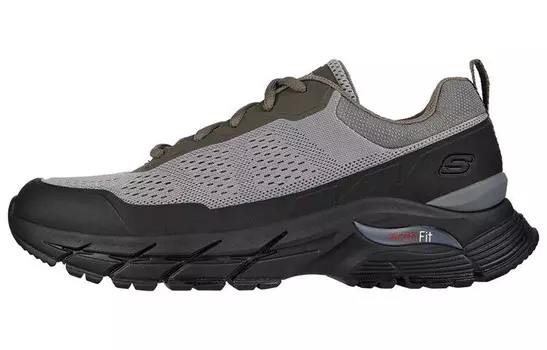 ARCH FIT BAXTER Кроссовки для жизни мужские с низким верхом серые/черные/зеленые Skechers