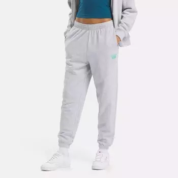 Archive Брюки из френч терри Evolution Reebok, светло-серый