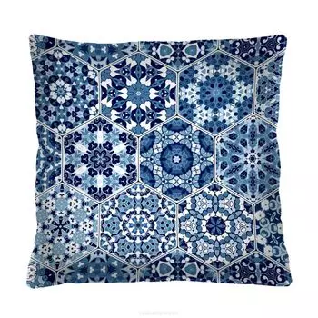 ARCO DESIGN декоративная подушка "Малага" цветной тканевый чехол 50 х 50 см декоративная подушка с наполнителем декоративная подушка для гостиной спальни