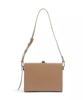 Arco мини сумка через плечо кожа Furla, коричневый