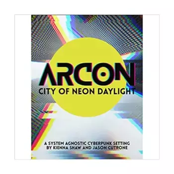 Arcon - City of Neon Daylight, Role Playing Games (Metal Weave Games), твердый переплет