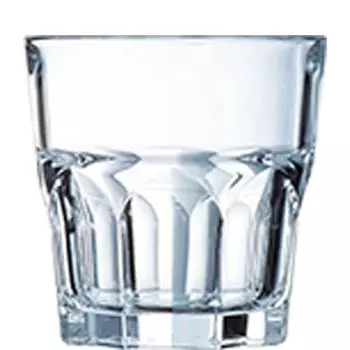 Arcoroc Granity Tumbler, стакан для питья, штабелируемый, 160 мл, закаленное стекло, прозрачное, 6 шт ARC International, прозрачный