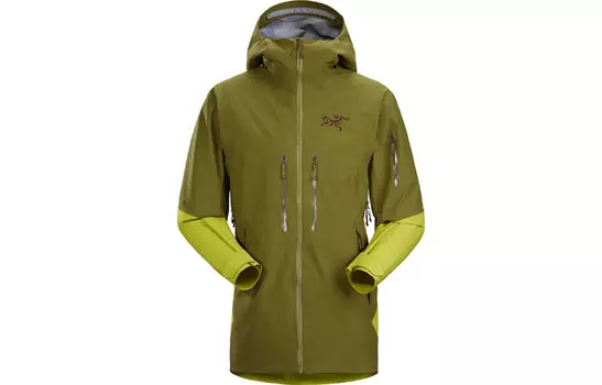 Arctery X Jil Sander Куртка для активного отдыха для мужчин Arcteryx, желтый