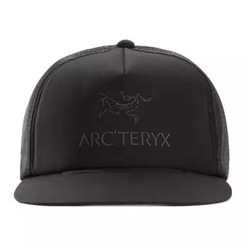 Arcteryx Бейсболка из полиэстера унисекс, черная