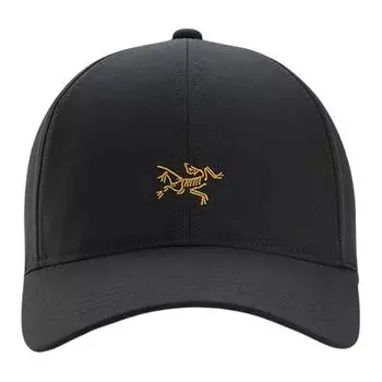 Arcteryx Бейсболка из полиэстера унисекс, черная/с глициняяй/бархатная, песочно-коричневая