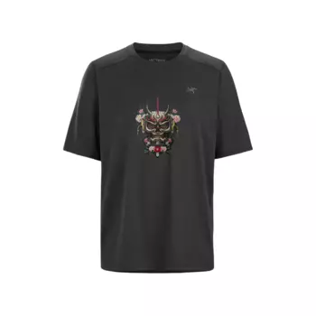 Arcteryx Футболка Cormac Series унисекс, черно-серого цвета