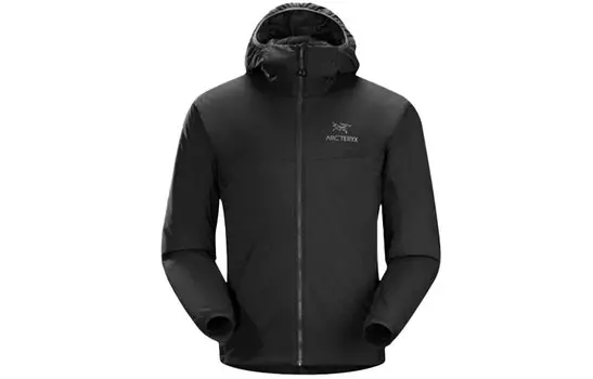 Arcteryx Мужская стеганая куртка, цвет Black