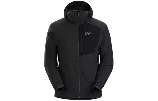 Arcteryx Мужская стеганая куртка, цвет Black