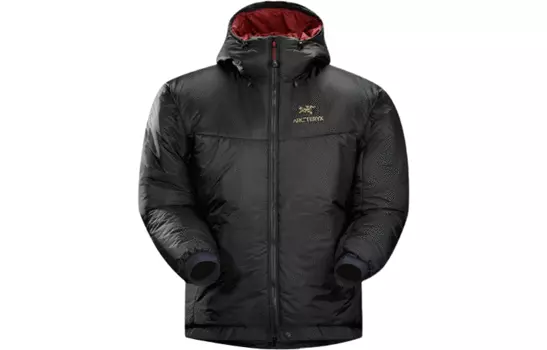 Arcteryx Мужская стеганая куртка, цвет Black