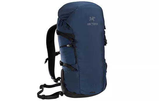 Arcteryx Нейлоновый рюкзак BRIZE, стандартный, унисекс, темно-синий цвет