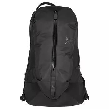 Arcteryx Рюкзак 22 л, двойной плечевой ремень, полиамид, черный, унисекс