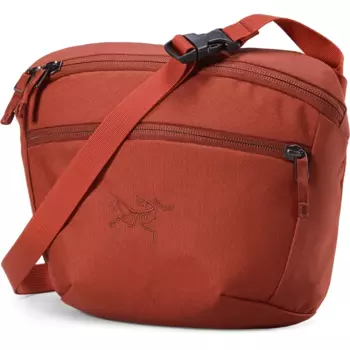 Arcteryx Сумка через плечо Mantis 2,5 л, поясная сумка, переработанный полиэстер, красная, унисекс