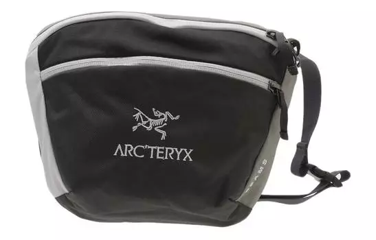 Arcteryx Сумка через плечо Mantis Collaboration 2,5 л, полиэстер, черно-серые, унисекс