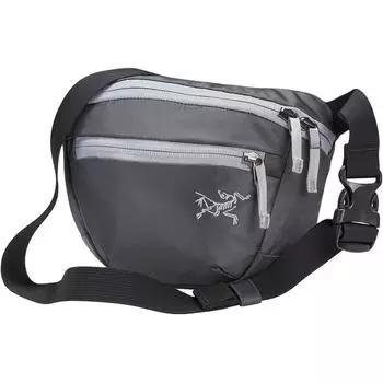Arcteryx Сумка через плечо Mantis из нейлона, сумка-слинг, поясная сумка, обычная, унисекс, цвет "пилот", серый
