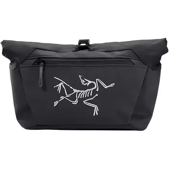 Arcteryx Сумка для отдыха на природе из нейлона черного цвета унисекс
