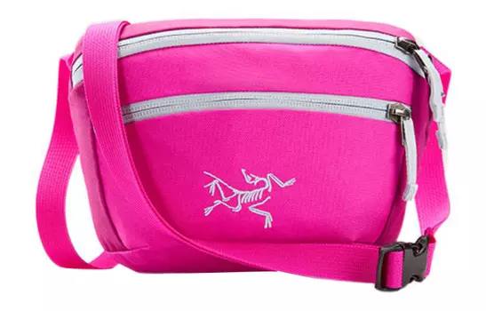 Arcteryx Сумка для отдыха на природе Mantis 1,9 л из переработанного полиэстера, розово-красная, унисекс