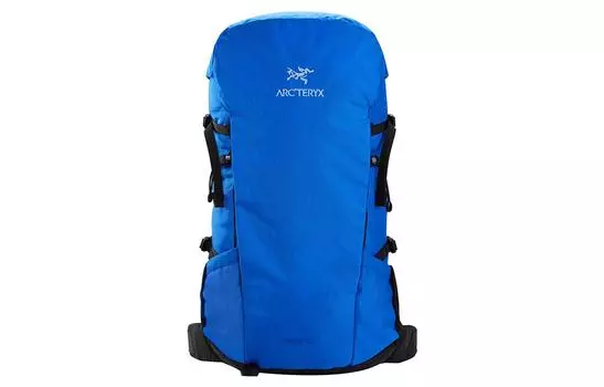 Arcteryx Ткань с нейлоновым рюкзаком, обычная, унисекс, синяя текучесть
