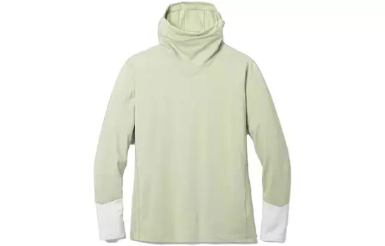 Толстовка женская Arcteryx, светло-зеленый / белый