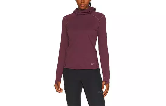 Arcteryx Женская толстовка, цвет Black