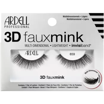 Ardell 3D Faux Mink 858 накладные ресницы на полоске, 1 упаковка