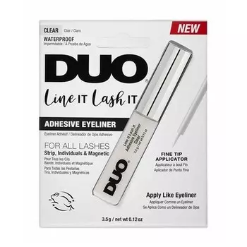 ARDELL DUO Line It Lash It Прозрачный прозрачный клей для накладных ресниц 3,5 г