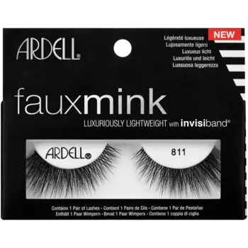Ardell Faux Mink 811 накладные ресницы на полоске, 1 упаковка