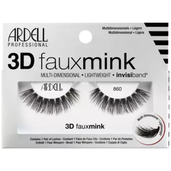 Ardell Faux Mink 860 накладные ресницы на полоске, 1 упаковка