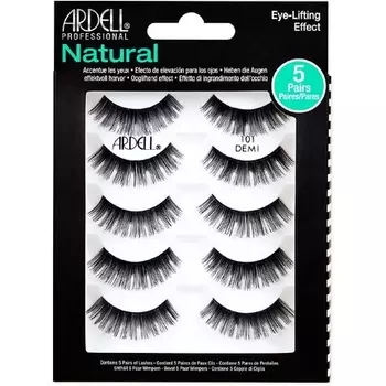 ARDELL Natural 101 Black Eye Lashes - Упаковка из 5 штук